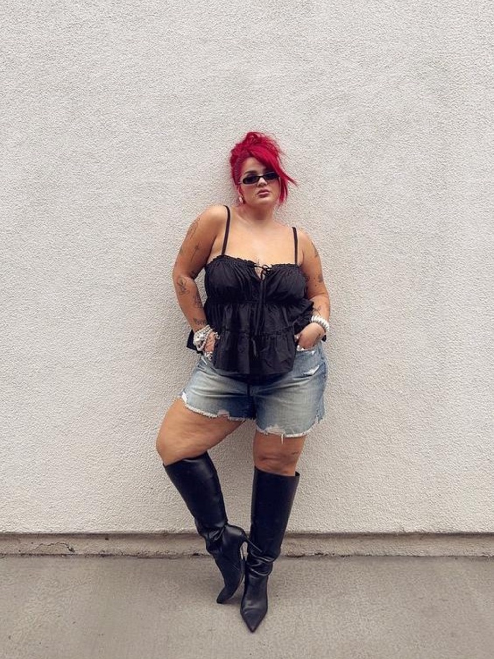 NWT Torrid Tiered Bow Top